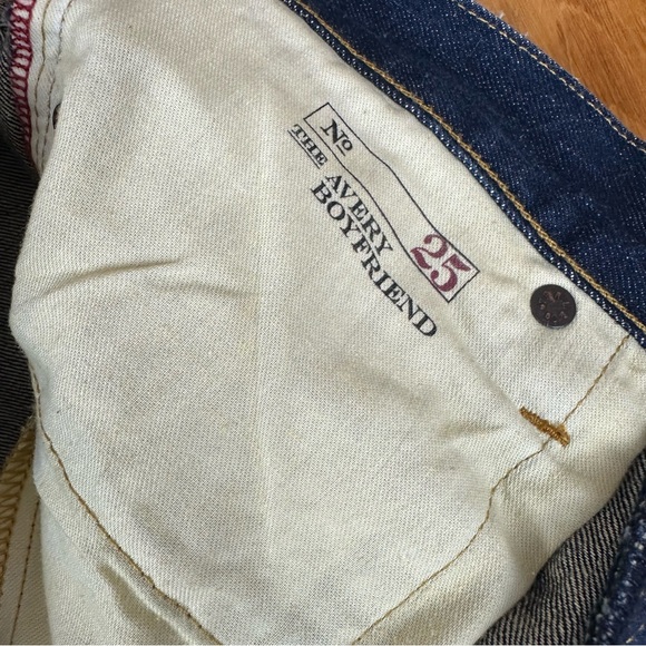 Polo Ralph Lauren PRL Avery Patchwork Pattern Boyfriend Jean Size 25 - Picture 7 of 10